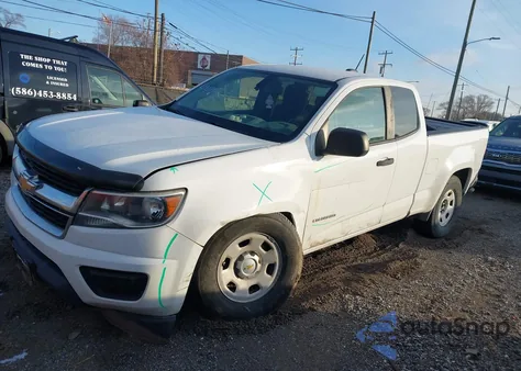 2015 Chevrolet Colorado Wt из США, поврежденный, VIN 1GCHSAEA3F1238657